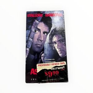 Assassins VHS Sylvester Stallone Antonio Banderas Warner Home Video 1995 Movie
